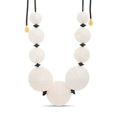 Pointed Circle Station Necklace